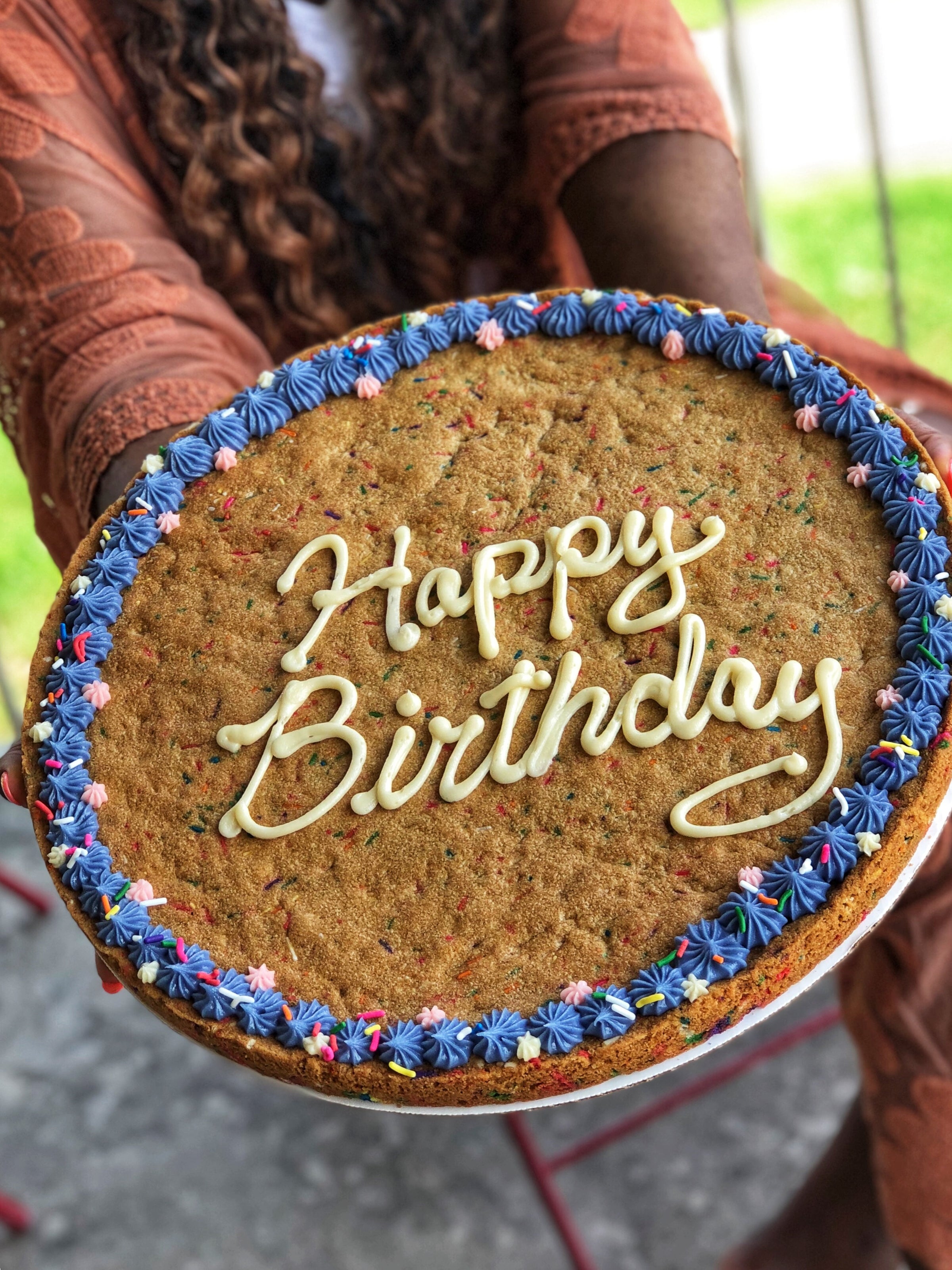 Happy Birthday Cookie Cake